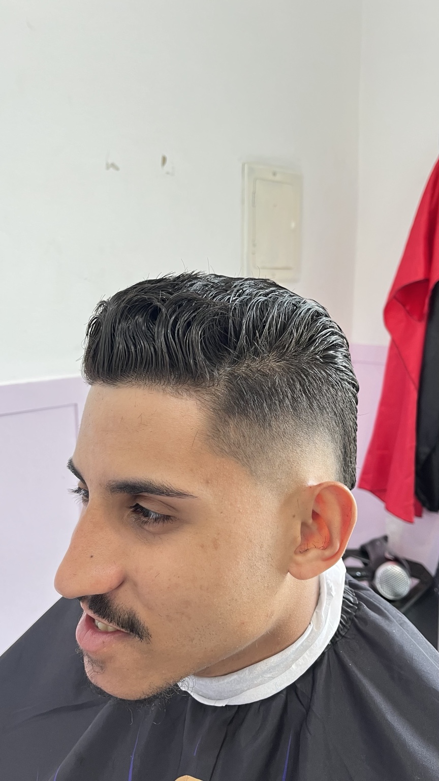 Moicano com degradê